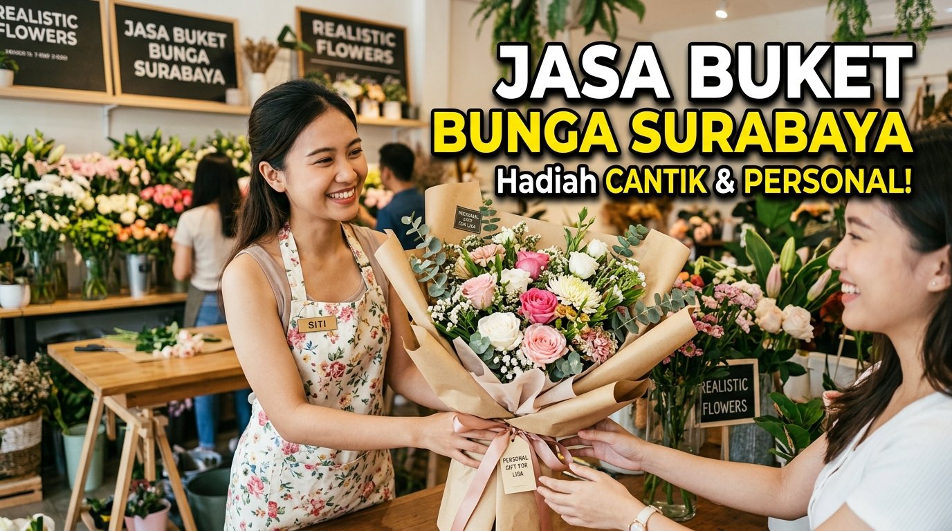 Jasa Buket Bunga Surabaya untuk Hadiah Cantik dan Personal