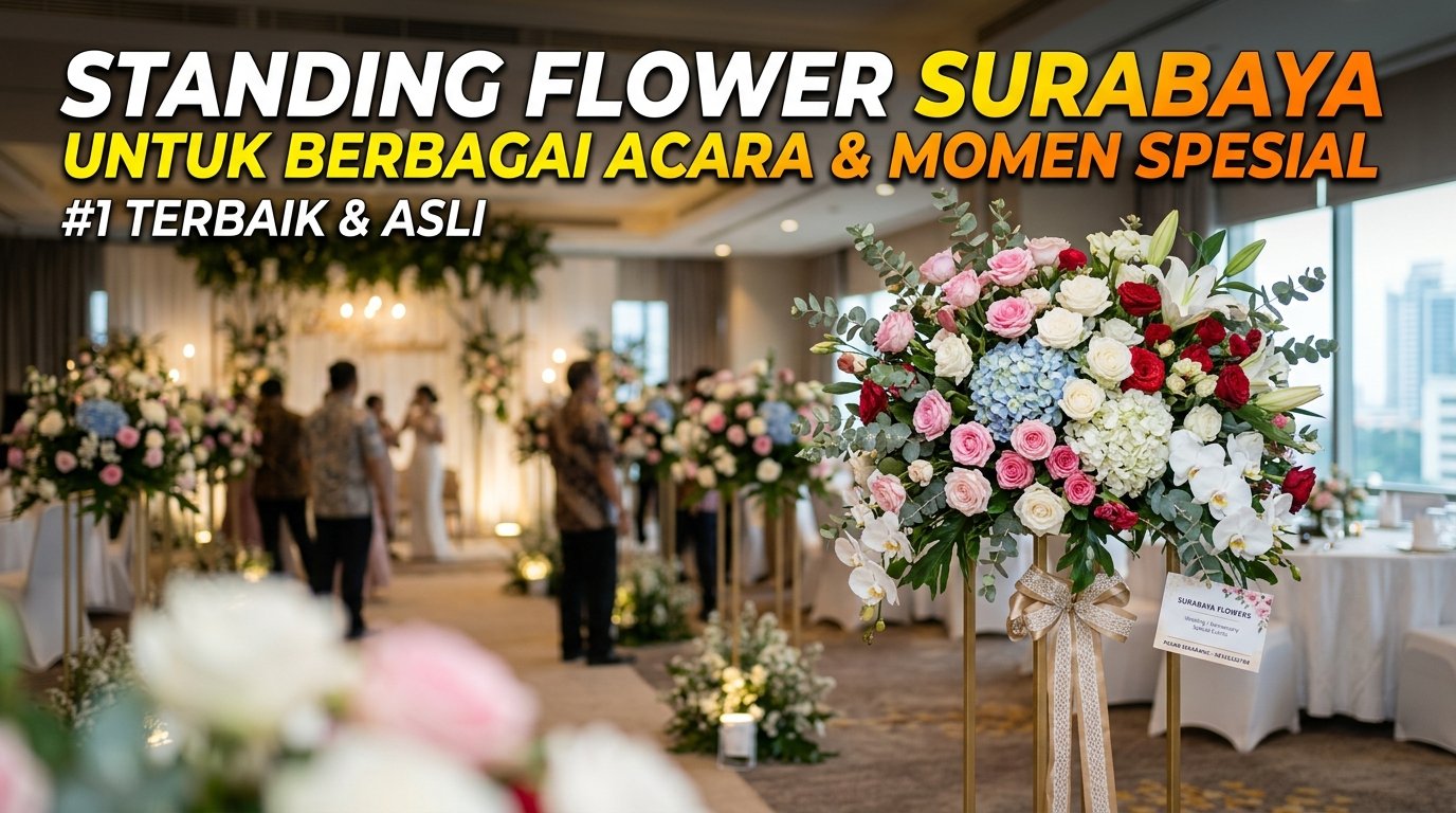 Standing Flower Surabaya untuk Berbagai Acara dan Momen Spesial